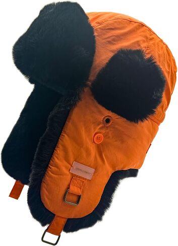 Winter Trapper Hat for Men and Women,Russian Ushanka Aviator Warm Cold Proof Ski Hunting Cycling Winter Hats in Saudi Arabia