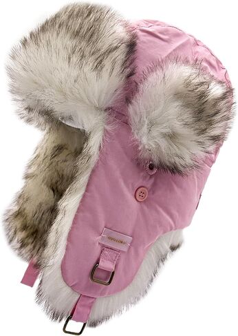 Winter Trapper Hat for Men and Women,Russian Ushanka Aviator Warm Cold Proof Ski Hunting Cycling Winter Hats in Saudi Arabia