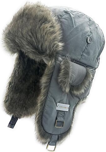 Winter Trapper Hat for Men and Women,Russian Ushanka Aviator Warm Cold Proof Ski Hunting Cycling Winter Hats in Saudi Arabia