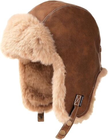 FURTALK Trapper Hat Winter Hats for Women Men Warm Russian Skiing Cap Outdoor Windproof Waterproof in Saudi Arabia