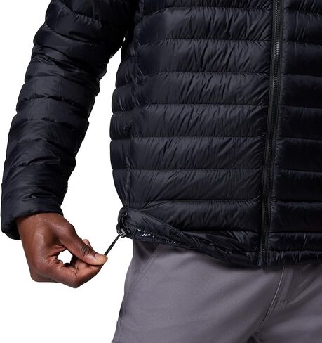 Columbia mens Corelite Down Hooded Jacket in Saudi Arabia