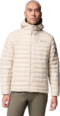 Columbia mens Corelite Down Hooded Jacket in Saudi Arabia