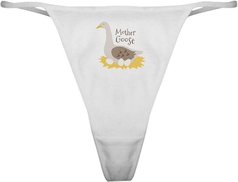 ملابس داخلية كلاسيكية من CafePress Goose (رمادي منحني)، سراويل داخلية نسائية in Kuwait