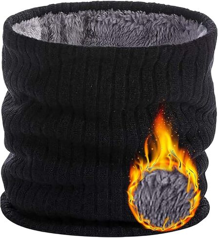 Winter Neck Warmer Gaiter Scarf For Men Women Warm Sports Ski Scarf With Fleece Lined in Saudi Arabia