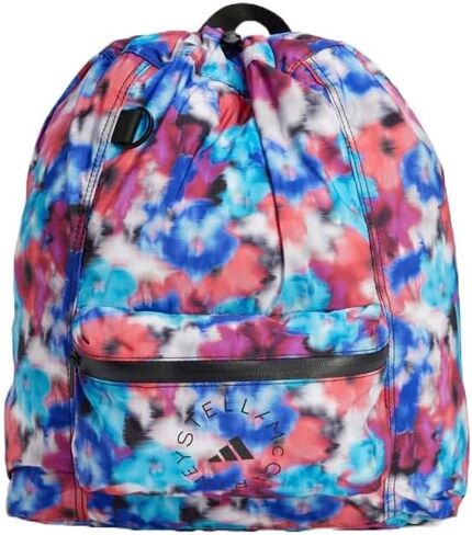 adidas BY STELLA MCCARTNEY PRINTED GYM SACK, Multicolor/Black/White, 4.75" x 13.5" x 18" in Saudi Arabia