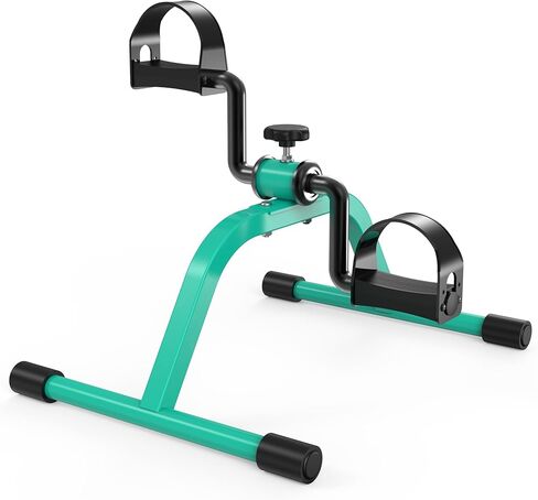 Pedal Exercise Mini Exercise Bike for Leg and Arm Recovery Exercise Lightweight and Portable Floor Bike in Kuwait