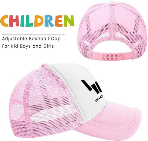 Negi Dinosaur Boy Hats Mesh Snapback Baseball Cap for Kid Girls,Funny Dinosaur Black Trucker Hats for Toddler Boys in Saudi Arabia