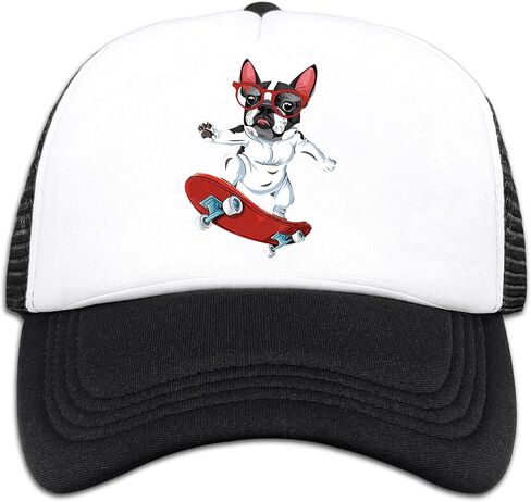 Negi Dinosaur Boy Hats Mesh Snapback Baseball Cap for Kid Girls,Funny Dinosaur Black Trucker Hats for Toddler Boys in Saudi Arabia