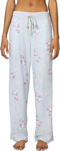 Disney womens Pajama Pants, Lounge Bottoms With Drawstring, Ultra-soft & Comfortable in Saudi Arabia