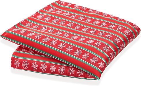 KOOELLE Christmas Neckties For Men - Red and Green Holiday Tie, Christmas Snowflake tie in Saudi Arabia