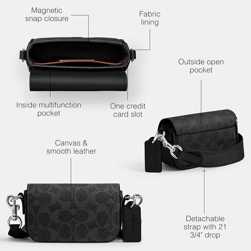 Flap Crossbody Bag in Signature in Saudi Arabia