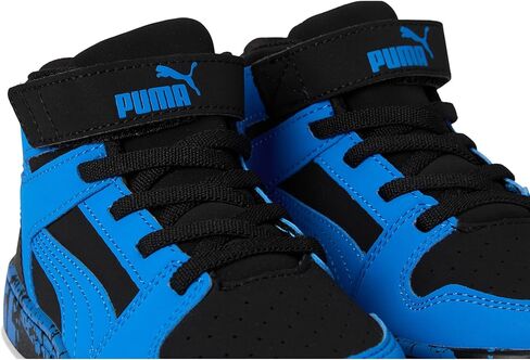 PUMA Unisex-Child Rebound Layup Mid Shoes (Little Kid) in Saudi Arabia