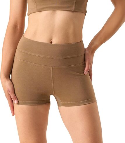 Women's Flex Merino Short By Woolly | RWS Certified | Ultra-Soft, Breathable, Seattle Designed in Saudi Arabia
