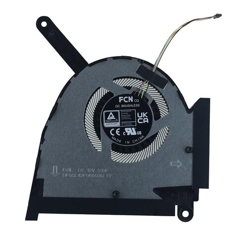 CPU Cooling Fan for Asus TUF Dash 15 FX517 FX517ZM FX517ZC FX517ZR FX517ZR-F15 RTX3060 RTX3070 DC12V Series Gaming Laptop 13NR0990T01021 (Left Side CPU Fan) in Saudi Arabia