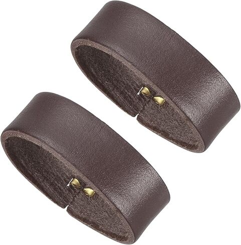 PATIKIL Leather Loop Keeper, Leather Loops Belt Keeper Loops Retainer Straps Replacement, in Saudi Arabia