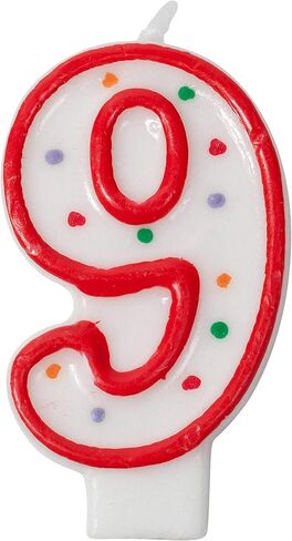 شموع عيد ميلاد منقطة من Jacent, 1-Pack in Kuwait