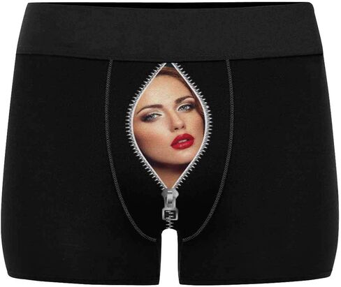 Custom Men's Boxer Briefs This Belongs to Me Boxers for Men Personalized Funny Wife Face Shorts Underwear in Saudi Arabia