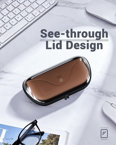 ProCase Hard Clear Case for Ray-Ban Meta Wayfarer/Skyler/Headliner Smart Glasses, Small Portable Travel Carrying Box Eyeglass Holder Display Storage for Ray Ban Men Women Sunglass Accessories in Saudi Arabia