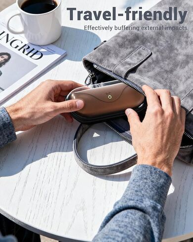 ProCase Hard Clear Case for Ray-Ban Meta Wayfarer/Skyler/Headliner Smart Glasses, Small Portable Travel Carrying Box Eyeglass Holder Display Storage for Ray Ban Men Women Sunglass Accessories in Saudi Arabia