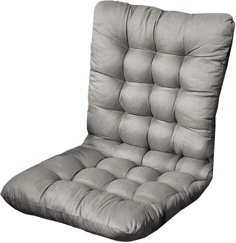 seat Cushions for Kitchen Chairs Summer Recliner Rocking Sofa Cushions Solid Color Soft and Comfortable Thickened Desk Chair Cushion(Gray) in Kuwait