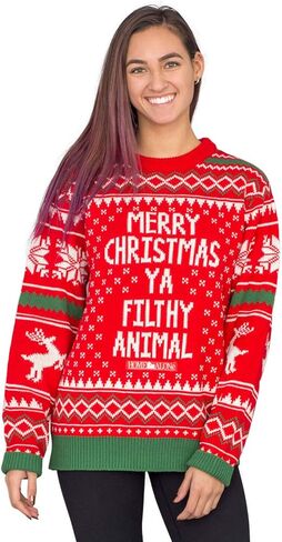 Merry Christmas Filthy Animal Kevin Festive Holiday Ugly Chritmas Sweater in Saudi Arabia