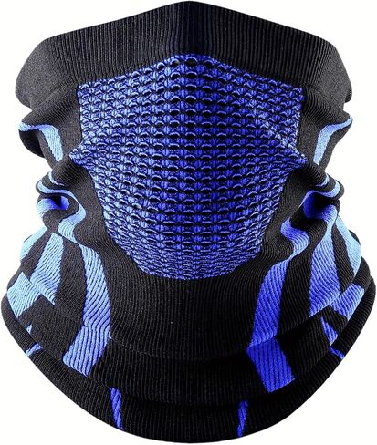 Breathable Warm Winter Neck Gaiter for Men and Women - Suitable for Hiking, Christmas, Thanksgiving, Halloween in Saudi Arabia