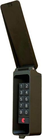 حاوية لوحة المفاتيح لشركة August/Yale & Wyze Lock Keypad - مقاومة للطقس ، مساكن خارجية مغلقة بالكامل مع قفل مغناطيسي (رمادي) in Kuwait