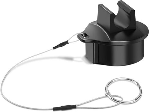 7 Pin Trailer Plug, 7 Way Round RV-Style Waterproof Connector, 7 Point Trailer Wiring Replacement Plug Adapter for Utility Cargo Travel Trailer Camper in Kuwait