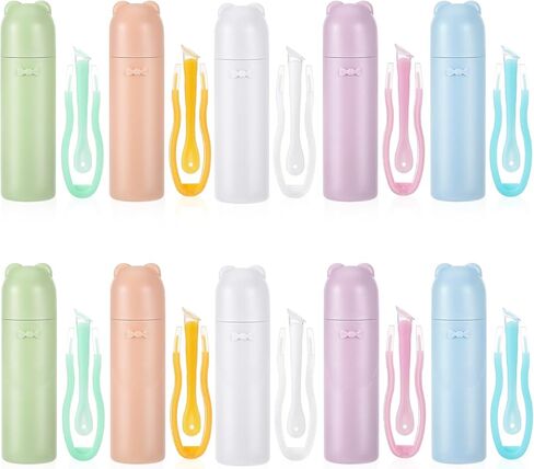 10 قطع من أداة وضع العدسات اللاصقة، أداة العدسات اللاصقة مع طرف ناعم، مزيل أدوات العدسات اللاصقة وإدخالها للعدسات الصلبة الناعمة مع صندوق تخزين in Kuwait