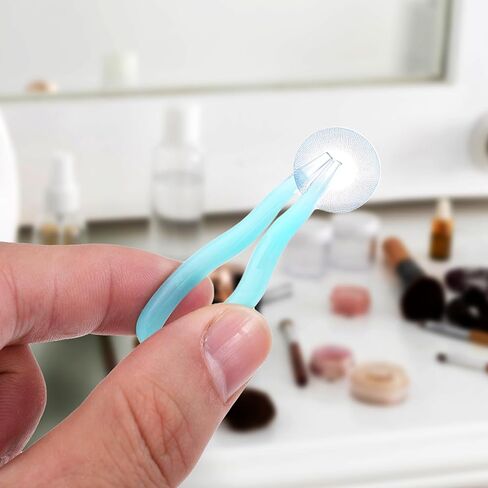 10 قطع من أداة وضع العدسات اللاصقة، أداة العدسات اللاصقة مع طرف ناعم، مزيل أدوات العدسات اللاصقة وإدخالها للعدسات الصلبة الناعمة مع صندوق تخزين in Kuwait