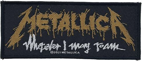 Metallica - Wherever I May Roam LOGO Patch 12cm x 5cm in Saudi Arabia