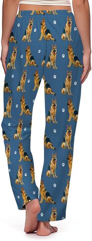 GNEW Dog Print Pajama Pants – Cozy Lounge Pants for Men Women, Funny Unisex Sleepwear Gift Idea in Saudi Arabia