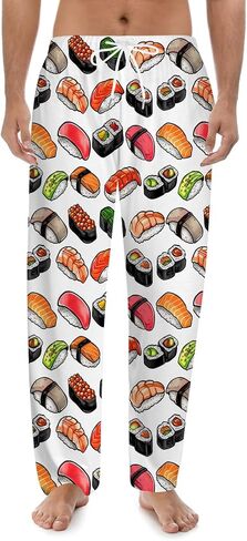 Mens Pickle Pajama Pants, Soft Comfy Pjs Sleep Pants for Women Men, Lounge Bottoms Novelty Sleepwear with Pockets in Saudi Arabia