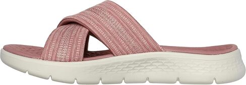 Skechers Women's On-the-go Go Walk Flex Sandal - Impressed | Casual, Walking, Ultra Go, Goga Mat, Memory Foam, Machine Washable, Vegan in Saudi Arabia
