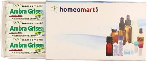 Ambra Grisea Homeopathy Pellets (Pills) in 6C Potency, Pack of 3 in Kuwait