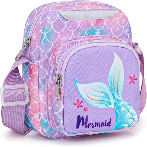 Toddler Purse with Gift Box - Girls Purse for 3 4 5 6 7 8 Year Old Girls Birthday Christmas Gifts Cute Kids Crossbody Bag with Adjustable Strap, Pink Unicorn in Saudi Arabia