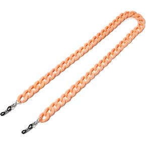 HOOENG Strap Eyeglass Chains for Women Acrylic Face Mask Lanyard Anti-Lost Elegant Eye Glasses Chain String Holder (Color : Black, Size : 1) in Saudi Arabia