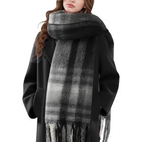 Clothirily Winter Scarf for Women Warm Womens Scarf Soft Chunky Scarfs for Cold Weather Long Shawl Large Scarves in Kuwait