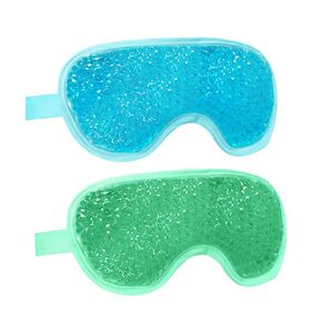 قناع عين من جل الثلج من بيرموتاري، قناع عين من الجل البارد للعلاج الساخن والبارد، قناع عين من خرز الجل البارد قابل لإعادة الاستخدام، حزمة عين من الثلج المضغوط الساخن والبارد للانتفاخات/الهالات السوداء/أكياس العين/العيون الجافة/الصداع النصفي/تخفيف التوتر in Kuwait