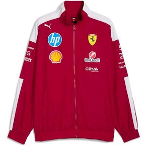 PUMA Mens Scuderia Ferrari Drivers T7 Oversized Jacket Athletic Outerwear Casual - Red in Saudi Arabia