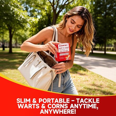 وسادات لإزالة الثآليل لأصابع القدم والقدمين، 40% حمض الساليسيليك، محلول آمن وفعال للعناية بالقدم (42 وسادة) in Kuwait