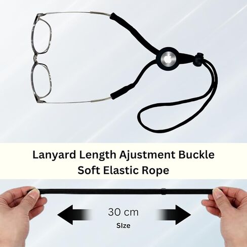 tag8 Eyeglass Lanyard Strap with Holder Compatible with AirTag Tracker, Adjustable Lanyards for Eyewear Loss Prevention in Kuwait