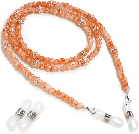 سلاسل نظارات بيليون مطرزة للنساء، أنيقة، حامل نظارات حول الرقبة للقراءة والنظارات الشمسية in Kuwait