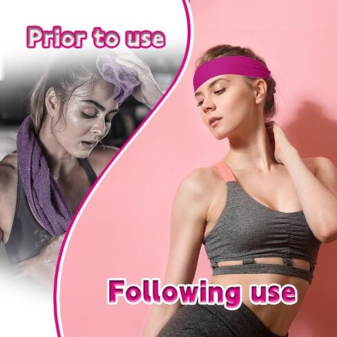 8 قطع عصابات رأس للتمرين للنساء غير قابلة للانزلاق، عصابات رأس سميكة مرنة، عصابات رأس عريضة ناعمة قابلة للتمدد للنساء والرجال للجري، والتدريبات، واليوجا، والاستخدام اليومي in Kuwait