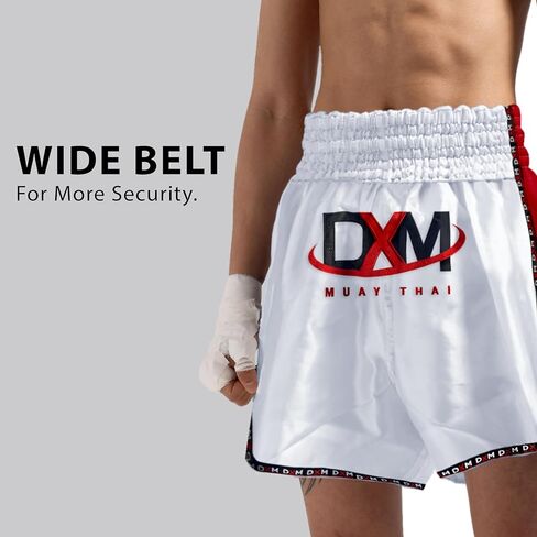 شورت DXM SPORTS Muay Thai للرجال والنساء - فنون القتال المختلطة، الصالة الرياضية، الكيك بوكسينغ، القتال، السراويل القصيرة in Kuwait
