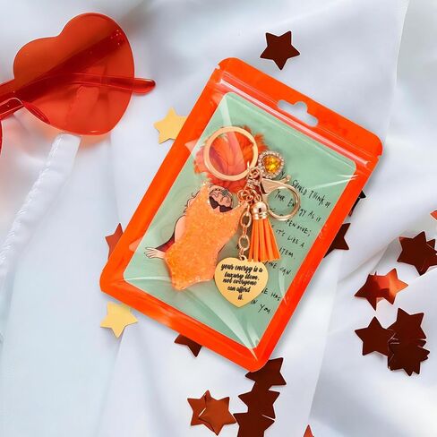 In My Showgirl Era Bodysuit Keychain,Taylor Quotes Merch as Meaningful Christmas Gifts for Daughter with Motivational Card,Music Stocking Stuffers Birthday Gift for TS Fans Women in Saudi Arabia