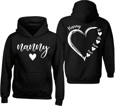 GODMERCH بلوزات مخصصة للأم، قمصان مخصصة بأسماء الأطفال، هدايا لعيد الأم في عيد الميلاد in Kuwait