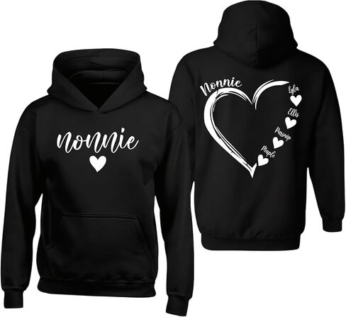 GODMERCH بلوزات مخصصة للأم، قمصان مخصصة بأسماء الأطفال، هدايا لعيد الأم في عيد الميلاد in Kuwait