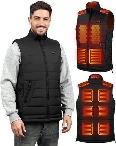 Heated Vest for Men, Warming Men's Heated Vеst Electric, Lightweight Heating Vеst in Saudi Arabia