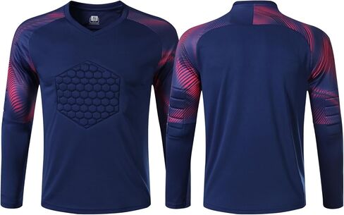 Customized Goalie Jersey Soccer for Adult/Kids Goalkeeper Jersey Personalized Men's Long Sleeve and Pants Suit in Saudi Arabia